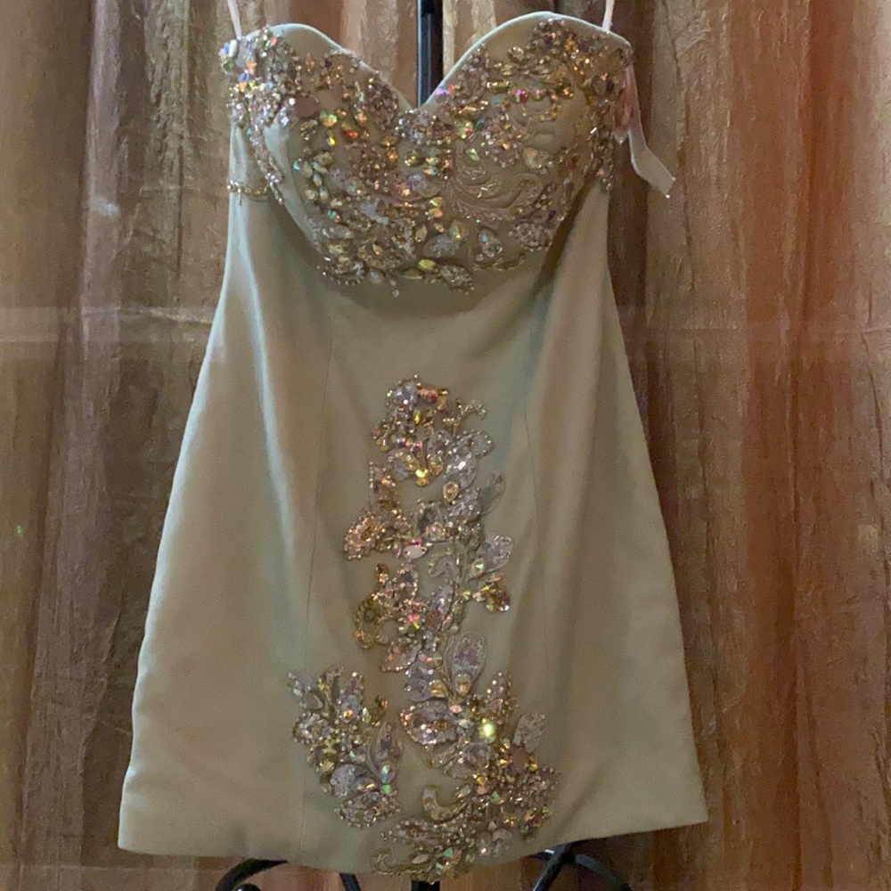 Cinderella Divine Nude/Blue with gems.